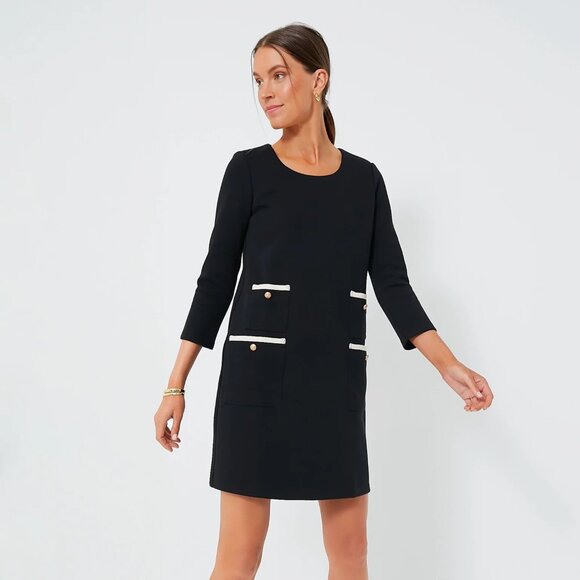 Tuckernuck Black Francoise Dress XL - Picture 1 of 6